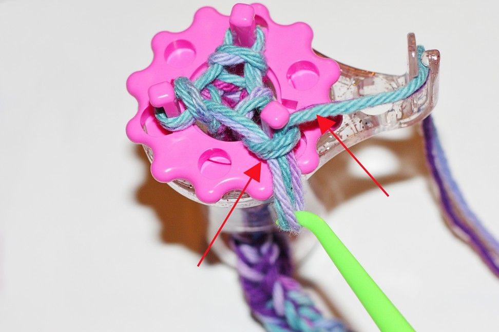 treasures for tots How to Use the Clover Wonder Knitter